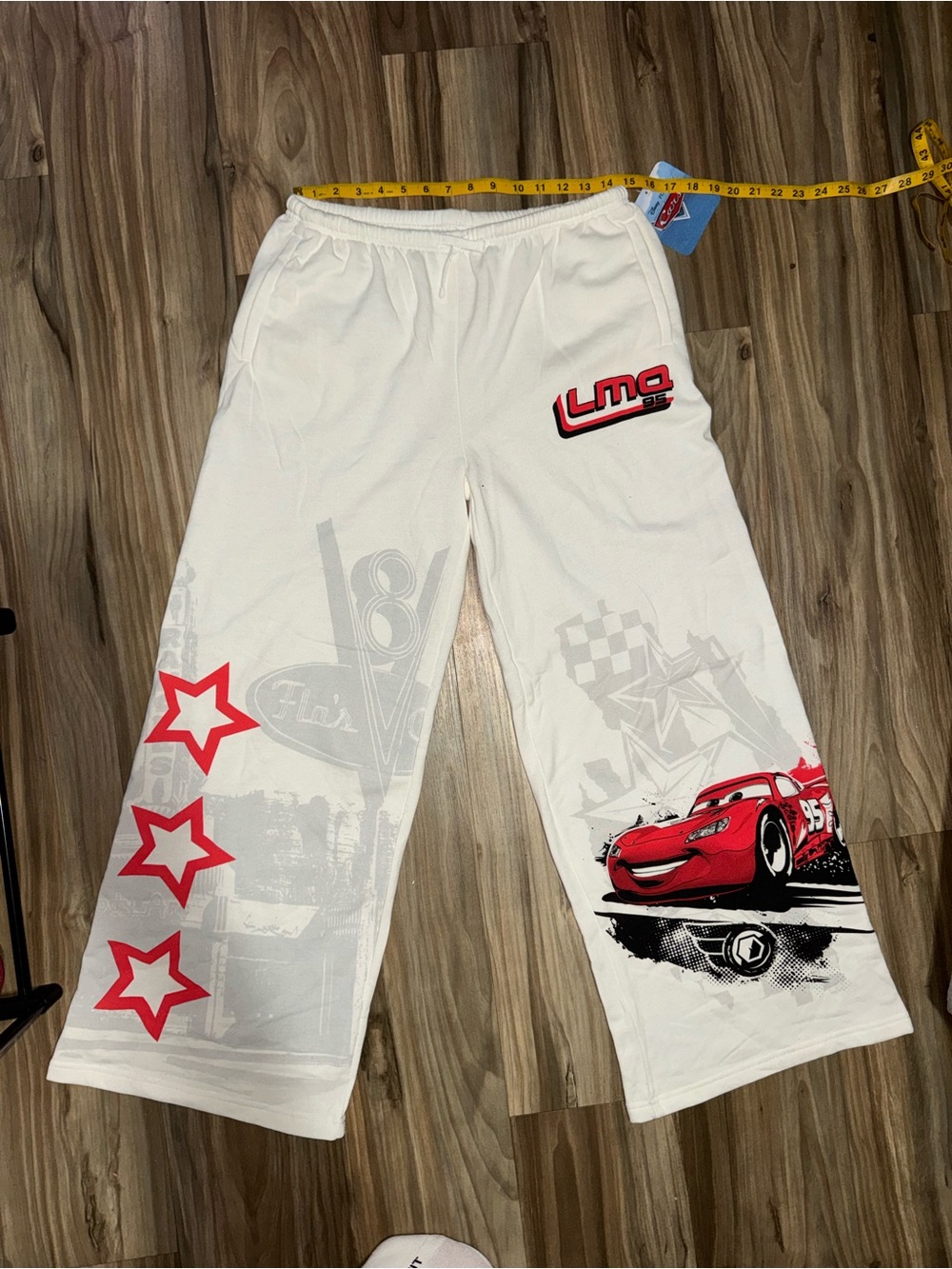 Lightning McQueen Baggy Style Pants - Women’s Sizing NWT